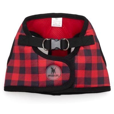 Printed Buffalo Plaid Sidekick Harness