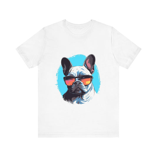 Frenchie Bulldog Too Cool Tee Shirt