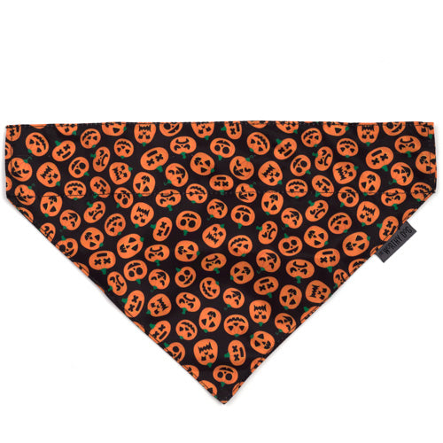 Jack-O-Latern dog bandana