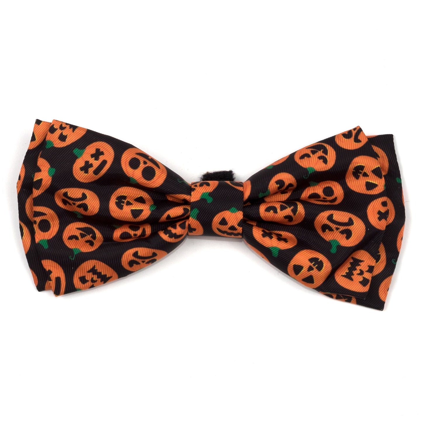 Jack-O-Lantern dog bow